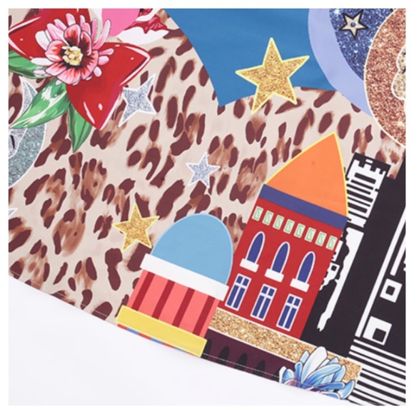 🍂 The Josseey Silk Embellished Giraffe Dress - Picture 8 of 8